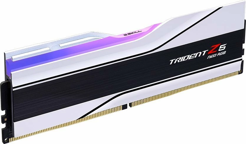 RAM Memorje G.Skill Trident Z5 Neo RGB F5-6400J3239G16GX2-TZ5NRW, DDR5 32GB (2x16GB) 6400MHz CL32 UDIMM, bardh e zi