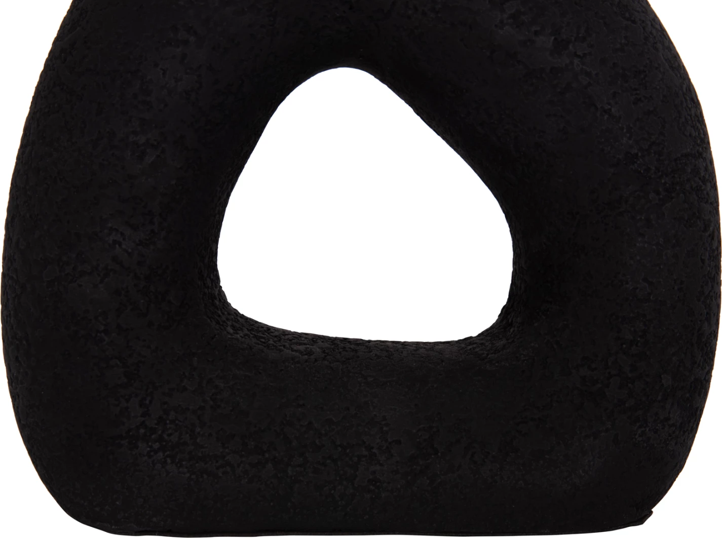 Vazo dekorative tavoline DECANT, terrakotë e zezë, FH4667.01S, 17.5x6.5x17cm