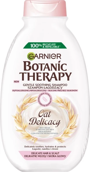 Shampon për femra Garnier Botanic Therapy Oat Delicacy 400ml