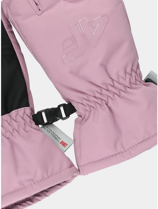 Doreza skijimi për fëmijë 4f, të zeza