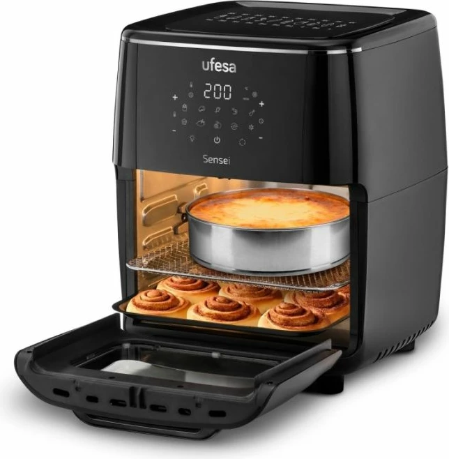 Fritezë me ajër UFESA Sensei 12L 1700W, e zezë