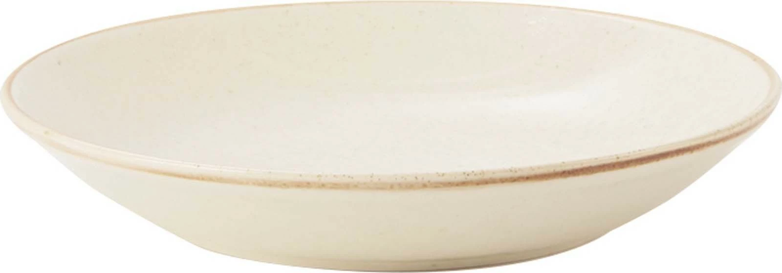 Pjatë coupe Porland Seasons Sand 260 mm, bezh/krem, set 6 copë