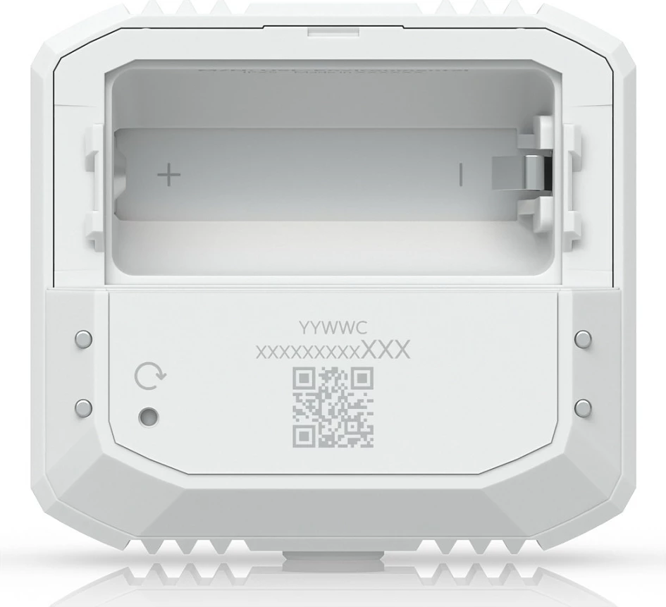 Sensor ambiental Ubiquiti USL-Environmental, multisensor temperaturë/lagështi/dritë + zbulim rrjedhje uji, i bardhë