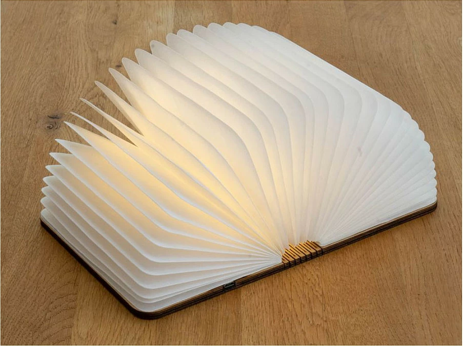 Lampë LED GoodConnections Lightbook M, 145 x 116 x 25 mm, ngjyrë ahori