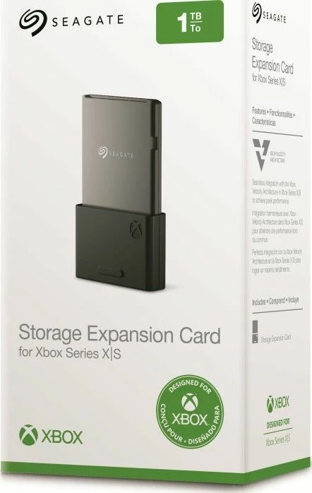 Kartë zgjerimi storage Seagate Expansion Card STJR1000400 1TB për Xbox Series X/S, gri-zi