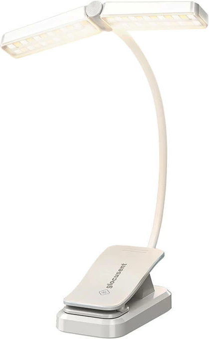 Llambë leximi me klip Glocusent Wingy GLCSNTA2902, USB-C, 1000mAh, e bardhë