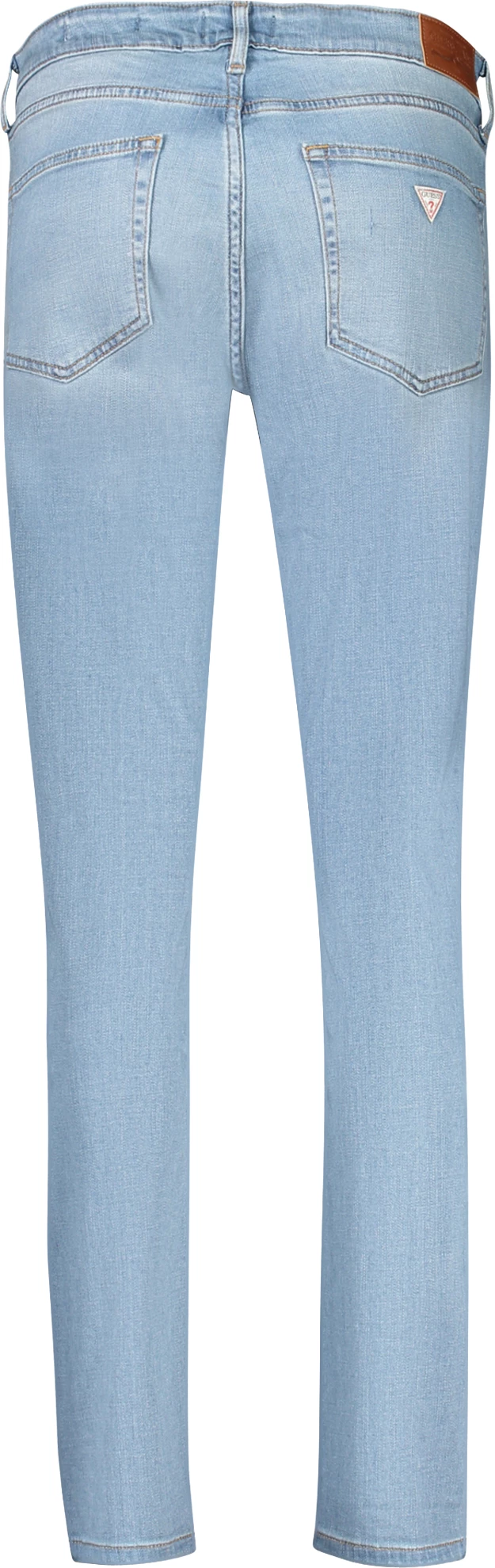 Pantallona xhins GUESS JEANS G05 Skinny Jeans femra, kaltër e çelët