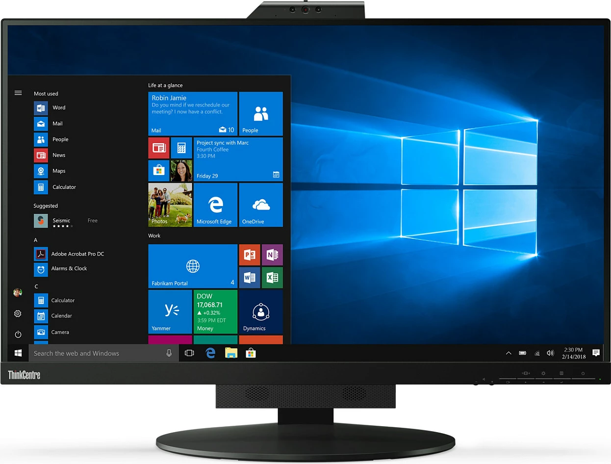 Monitor Lenovo ThinkCentre Tiny-In-One 27, Quad HD, i zi