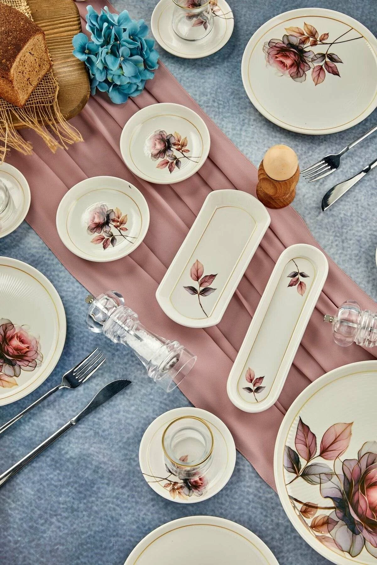 Set mëngjesi 21 pjesësh, Hermia Concept, HaleLuxRolyefli21