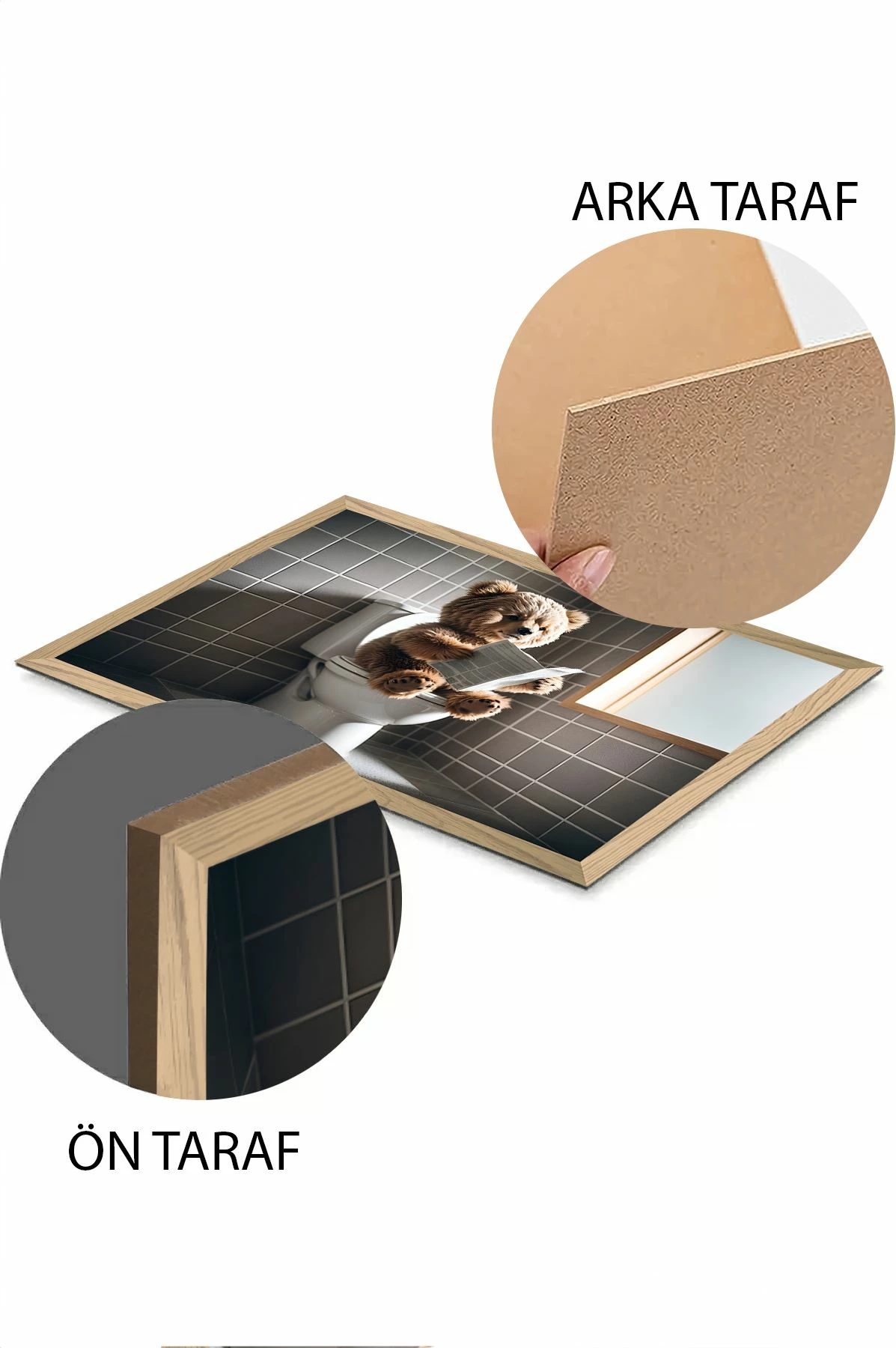 Pikturë dekorative, shumëngjyrëshe, Arthynmodelyty2030-27, 20x30cm