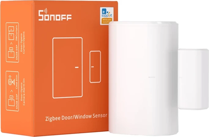 Sensor hapje dere/dritare Sonoff SNZB-04P, ZigBee 3.0, me bateri, i bardhë