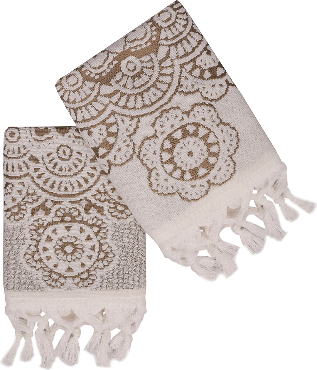 Set peshqirësh duarsh (2 copë), Mijölnir, Marcello, ngjyrë kafe
