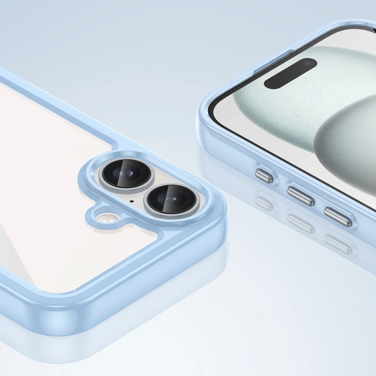 Mbështjellës Hurtel Outer Space Case për iPhone 16 Plus, kaltër