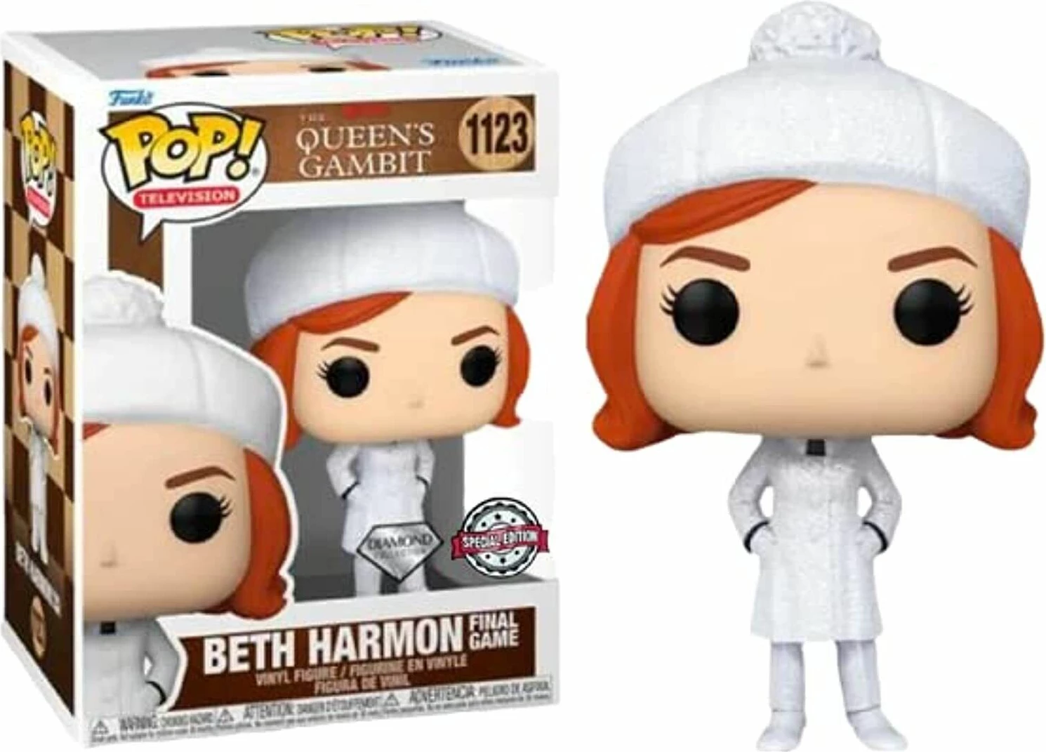 Figurinë koleksionuese Funko POP! TV The Queen's Gambit Beth Harmon Diamond (Exclusive)