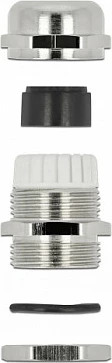 Glandë kabllo DeLOCK PG29, IP68, 25 mm, bronz, argjendtë