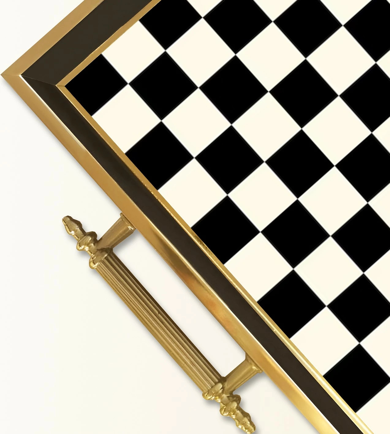 Tabaka xhami shumëngjyrëshe, Aberto Design, TPA9766, 50x29x3.5 cm