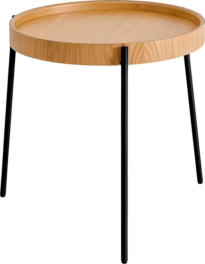 Set tavolinash të vendosshme Hanah Home, Ronda, natyrale (2 copë)