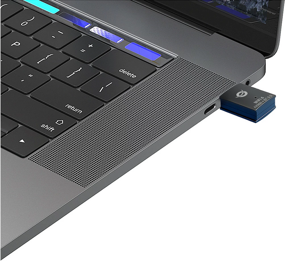 Adapter USB Conceptronic AX900, WiFi 6 Dualband + Bluetooth 5.3, i zi