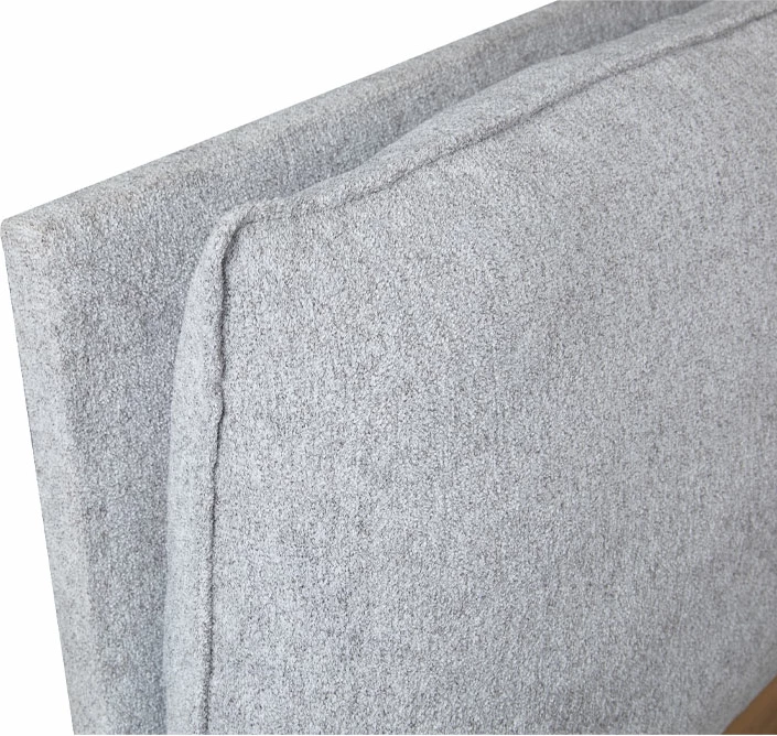 Krevat Neon për dyshek 120x200cm, gri, natyral, 127x210x101