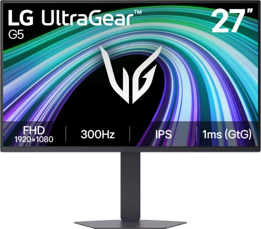 Monitor LG UltraGear 27G550B-B, 27", IPS, 300Hz, Full HD, HDR10, i zi