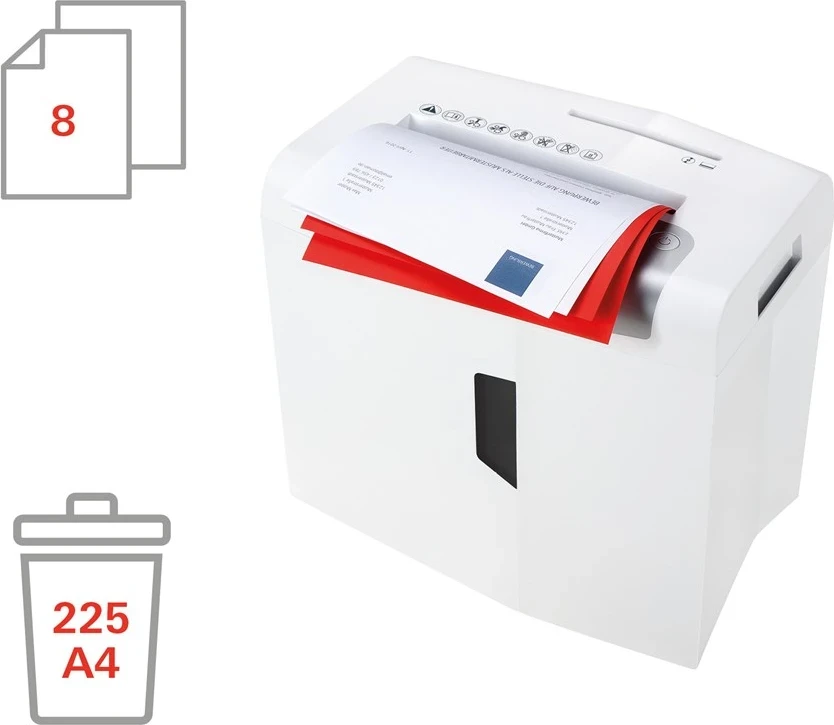 Shkatërrues Dokumentesh HSM shredstar X8, me mekanizëm të veçantë për prerjen e CD-ve