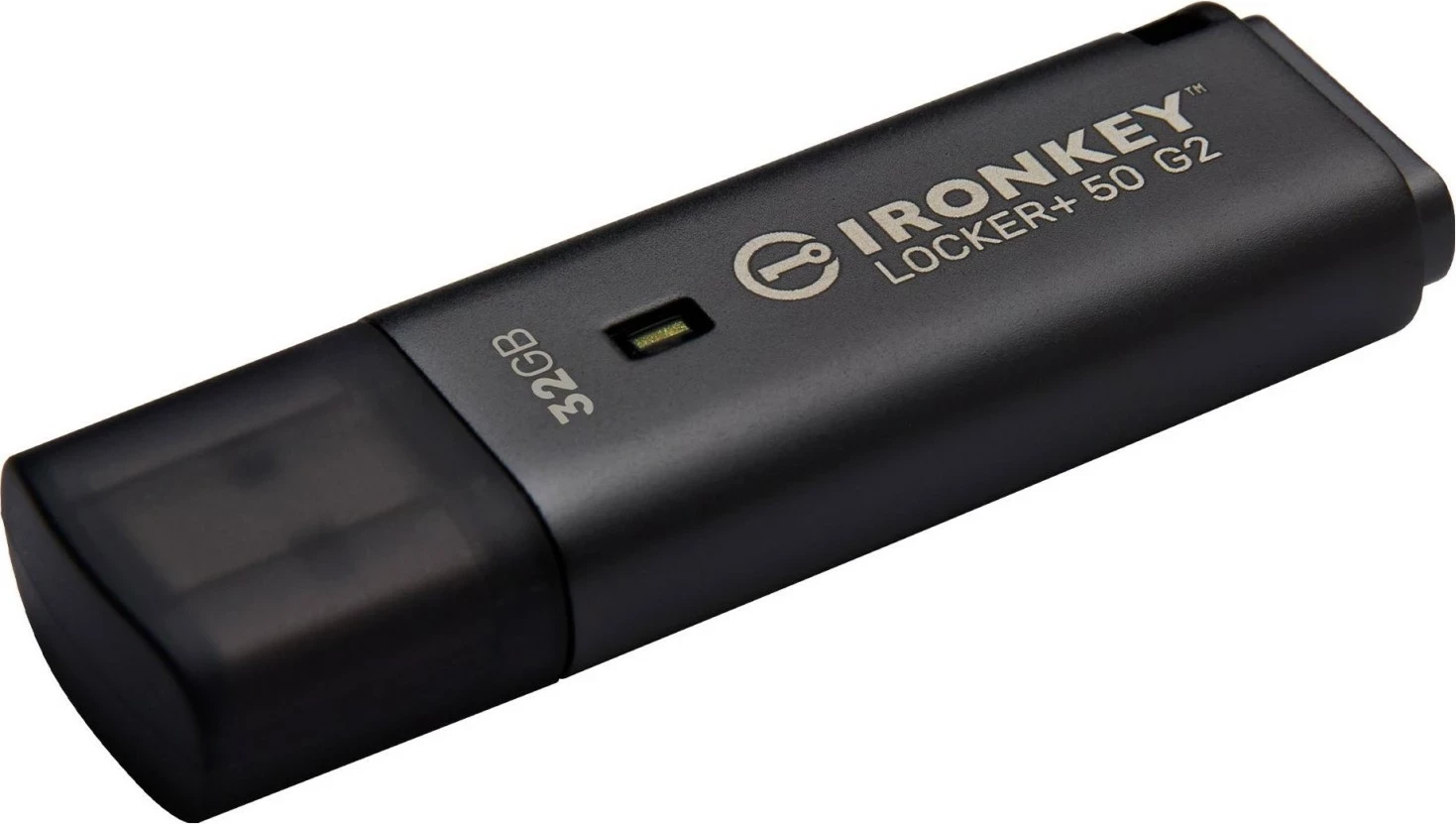 Pendrive Kingston IronKey Locker+ 50 G2 32GB USB 3.2 e zezë