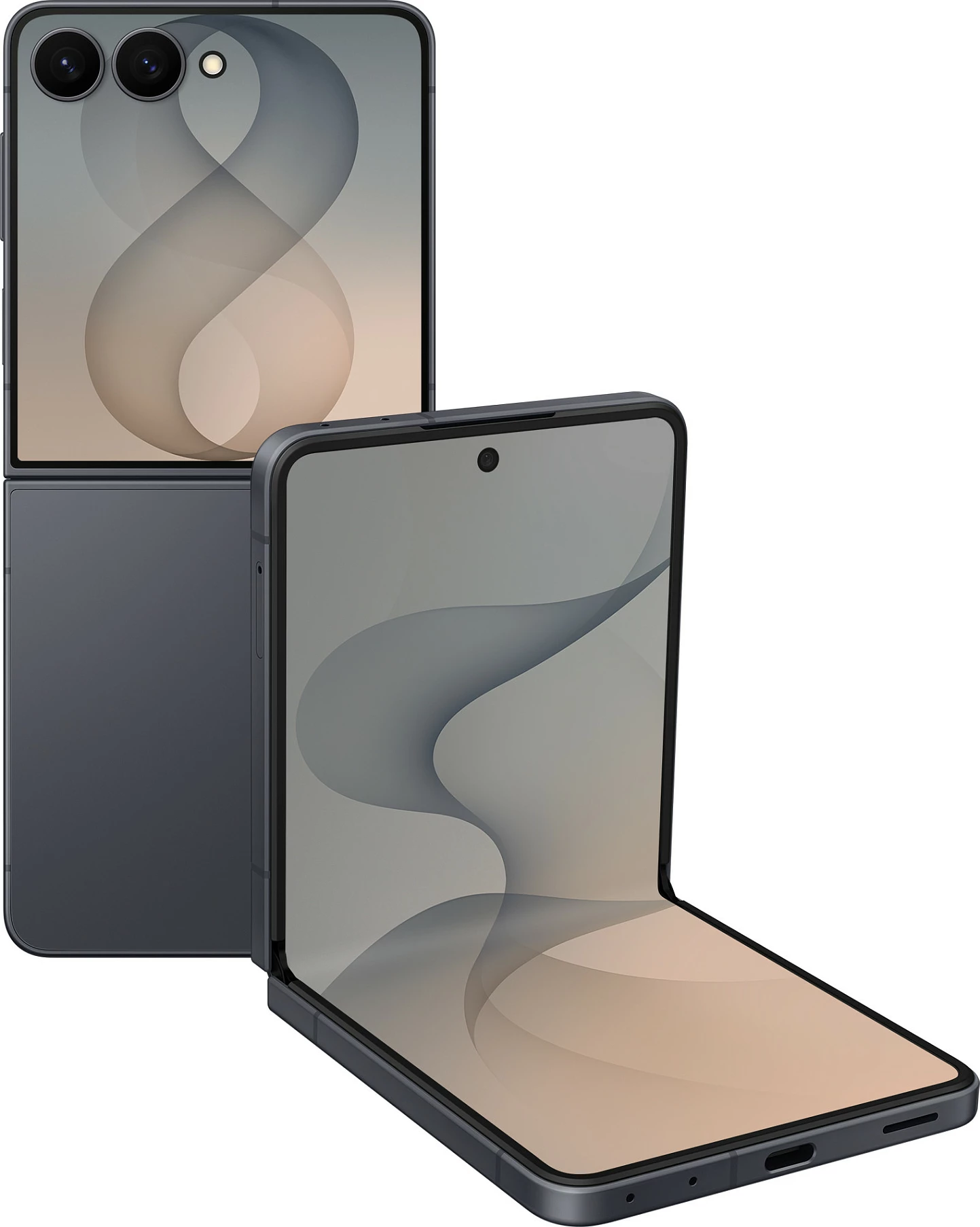 Celular Samsung Galaxy Z Flip8, Dual SIM, 12GB RAM, 512GB, grafit