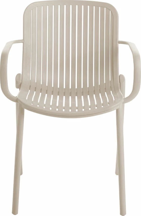 Karrige Brio, ngjyrë e bardhë e çelët, 58x56.5x81cm