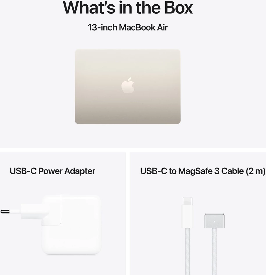 MacBook Air 13.6 (M5) 16GB Starlight