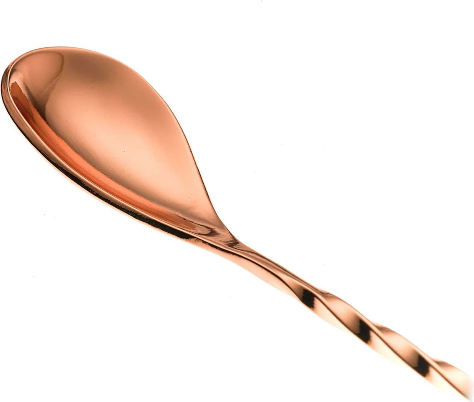 Lugë kokteji, BarFly, Classic Bar Spoon, 400 mm, çelik inox e veshur me bakër, ngjyrë bakri