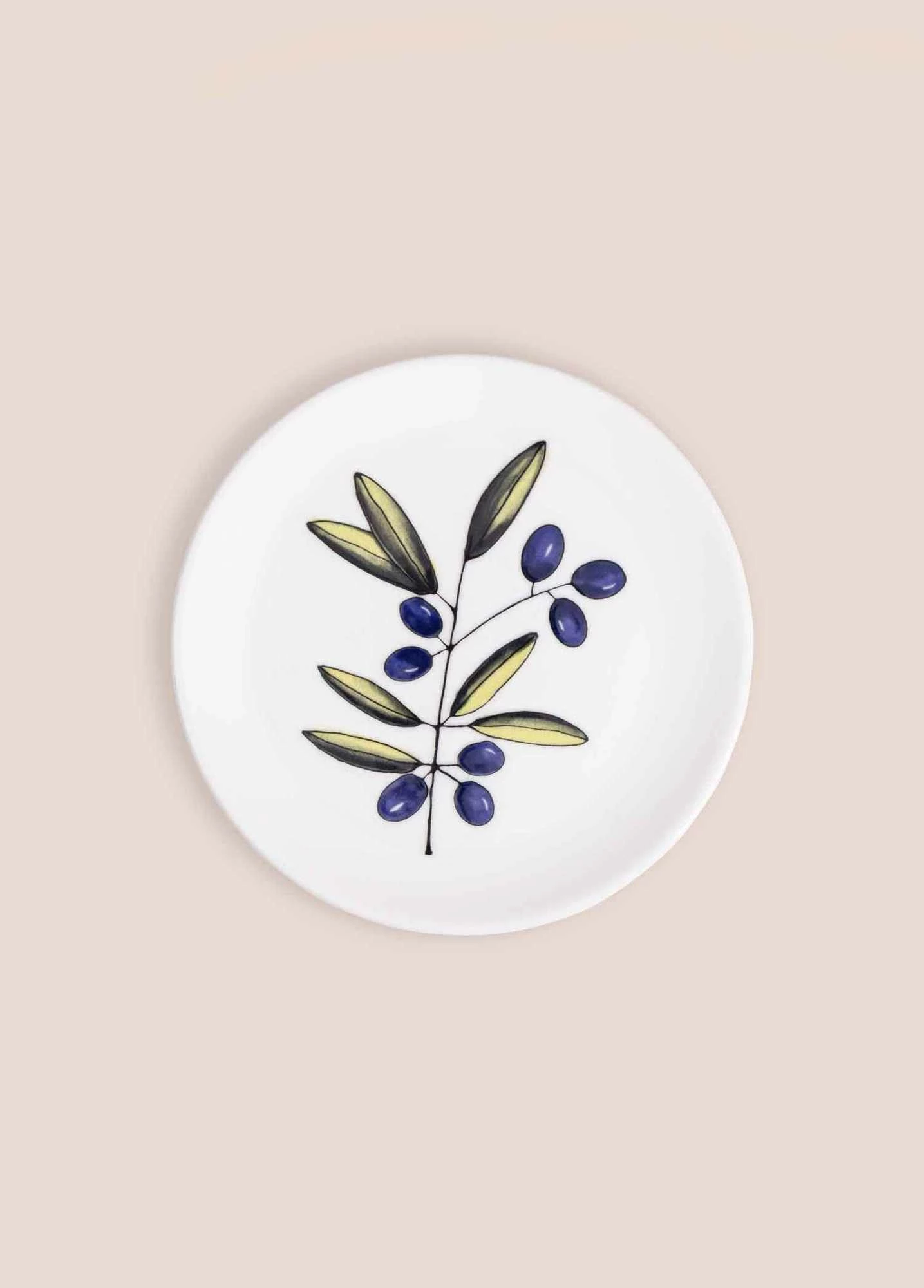 Set pjatash për ëmbëlsira, shumëngjyrëshe, Hermia Concept, OVS0001, 6 copë