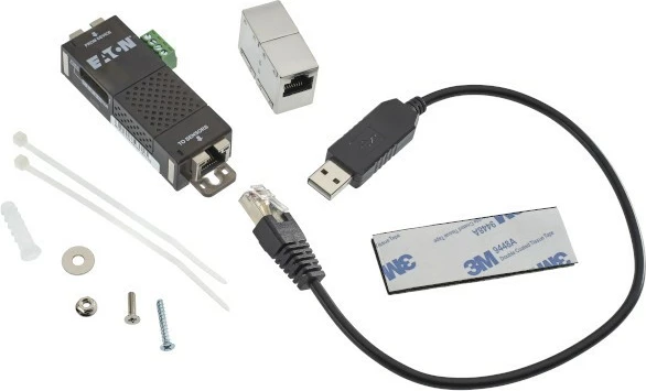 Sondë monitorimi ambienti Eaton EMP Environmental Monitoring Detector Gen2, LAN, e zezë