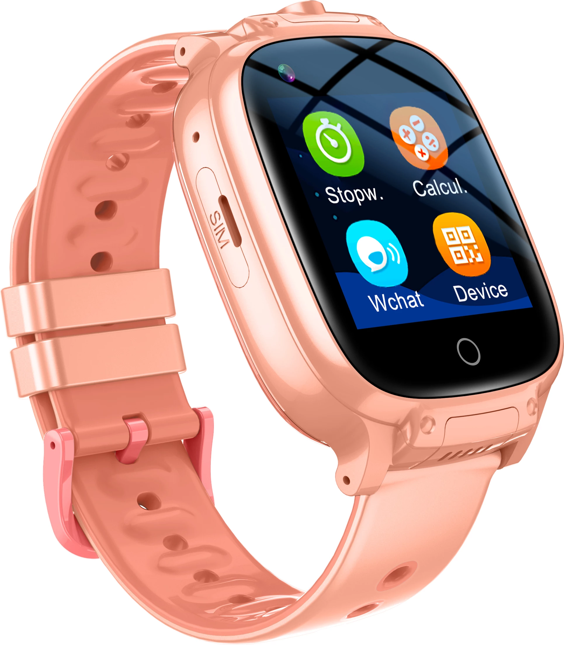 Smartwatch Moye Joy Kids 4G, GPS, Nano SIM, IPX7, 700mAh, rozë