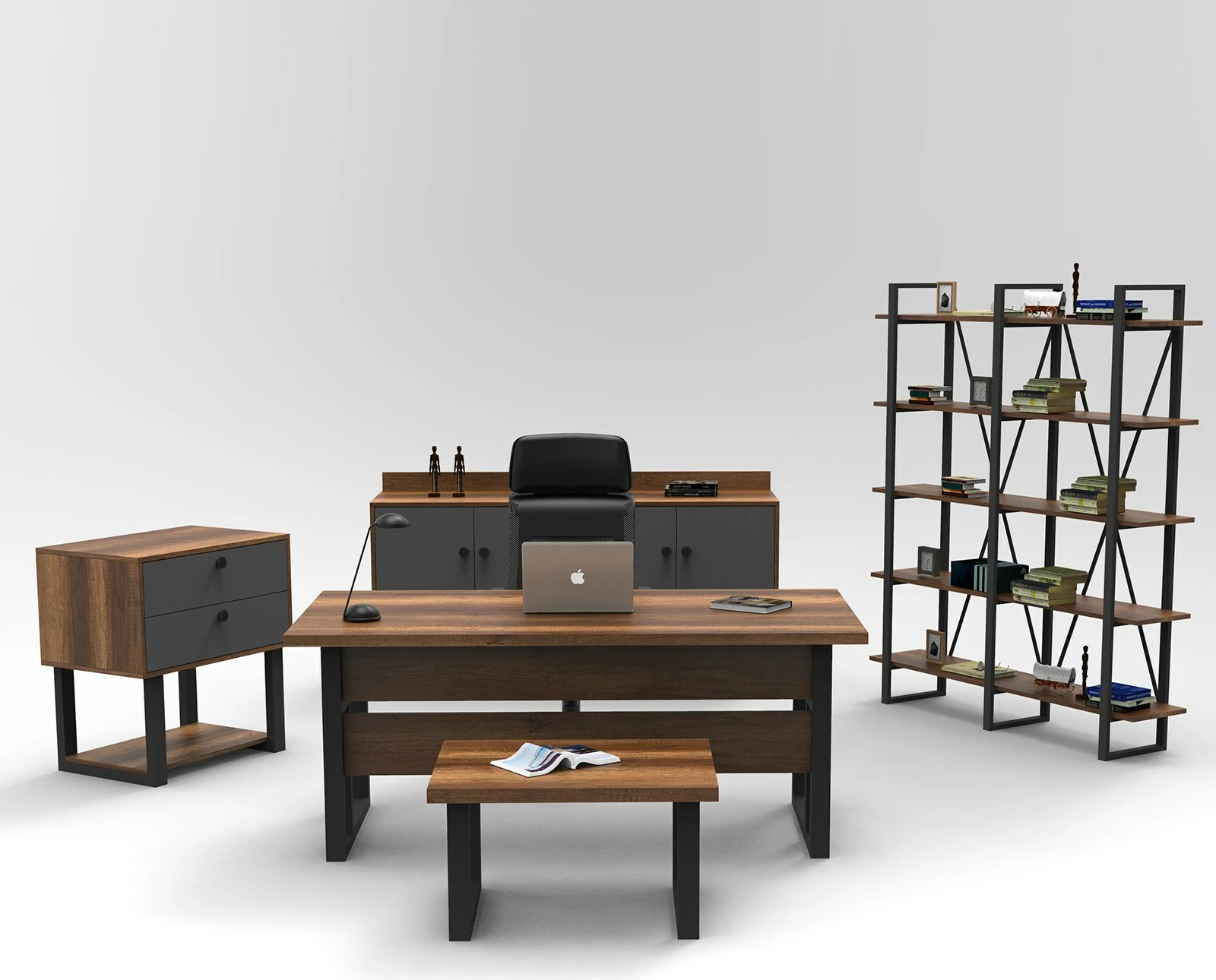 Set mobiljesh për zyre Skye Decor, Mn10-Ba