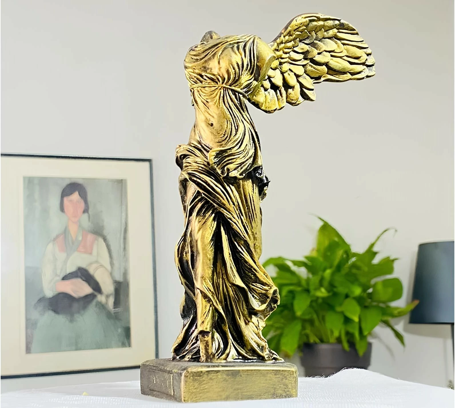 Objekt dekorativ Evila Originals, ngjyrë antike, CY0335, 38x27x19 cm