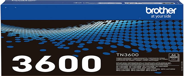 Toner Brother TN-3600, 3000 faqe, i zi