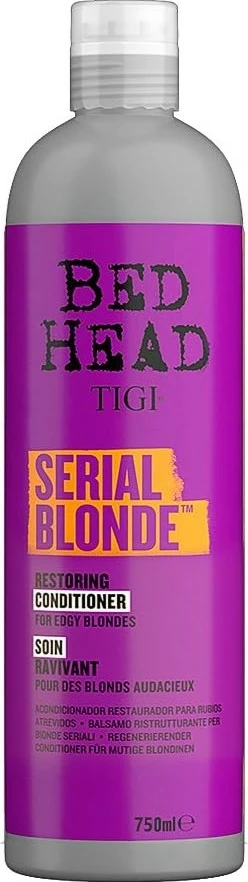 Kondicioner për flokë Tigi Bed Head Serial Blonde Restoring Conditioner për femra, 750ml