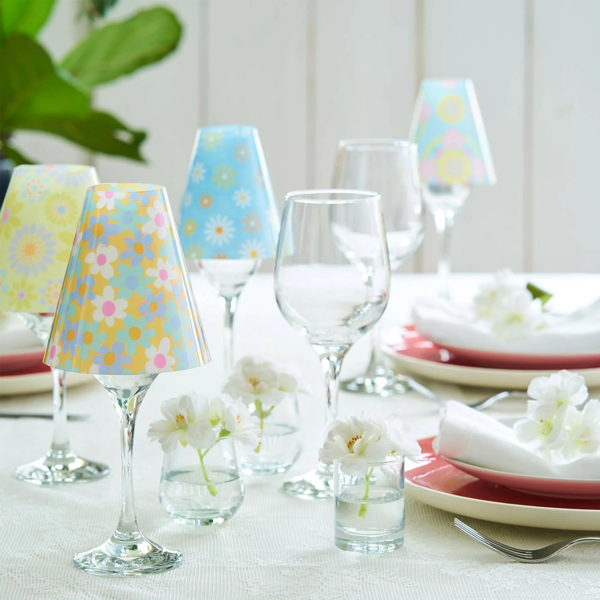 Gotë vere LAV Aspen 245 ml, transparente, set 6 copë