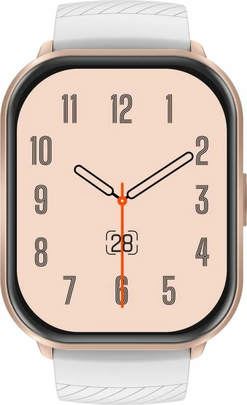 Smartwatch Gravity GT43-4, rozë, set me rrip dhe byzylyk