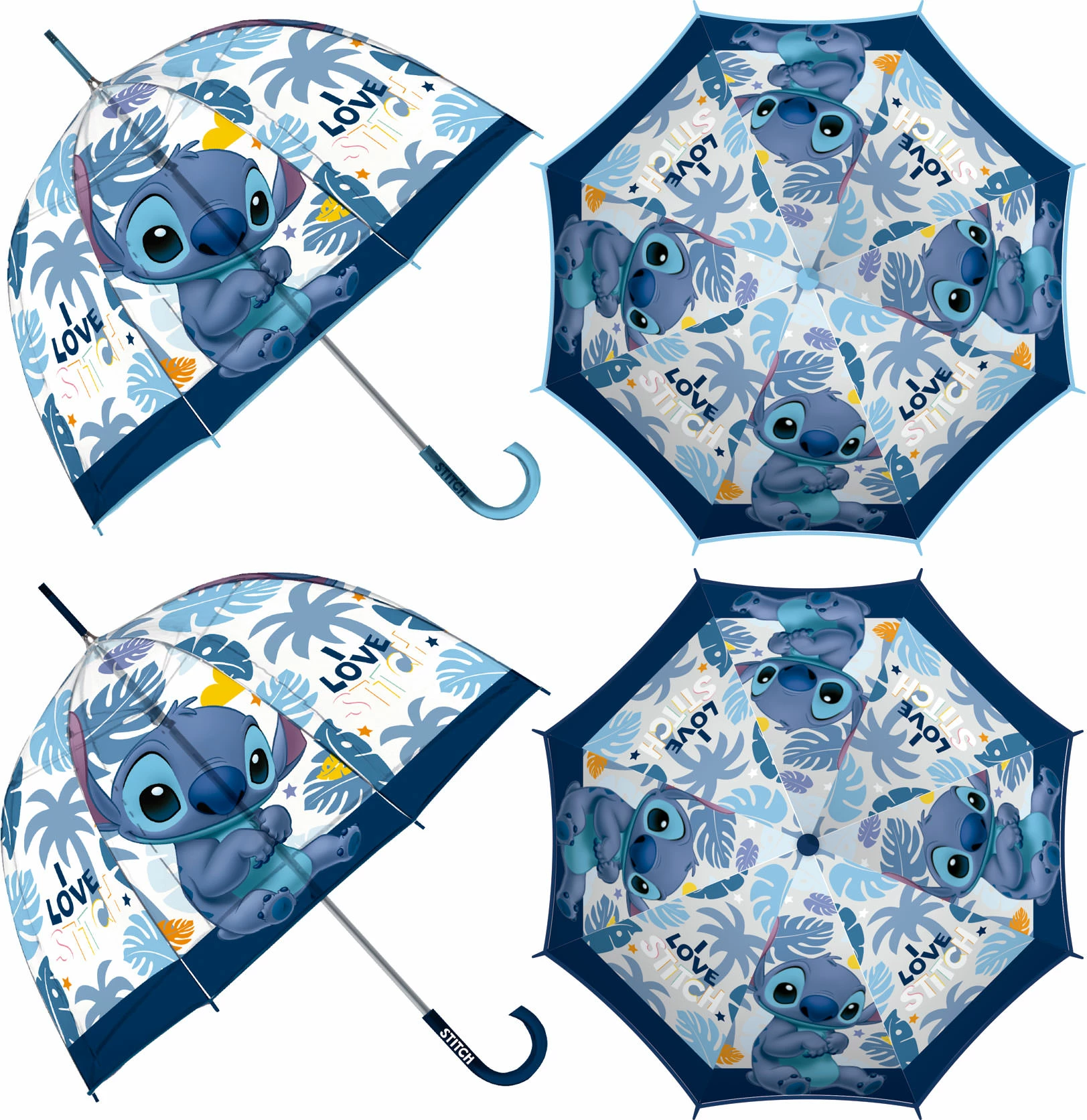 Çadër Disney Stitchb-Eva Bubble Umbr.