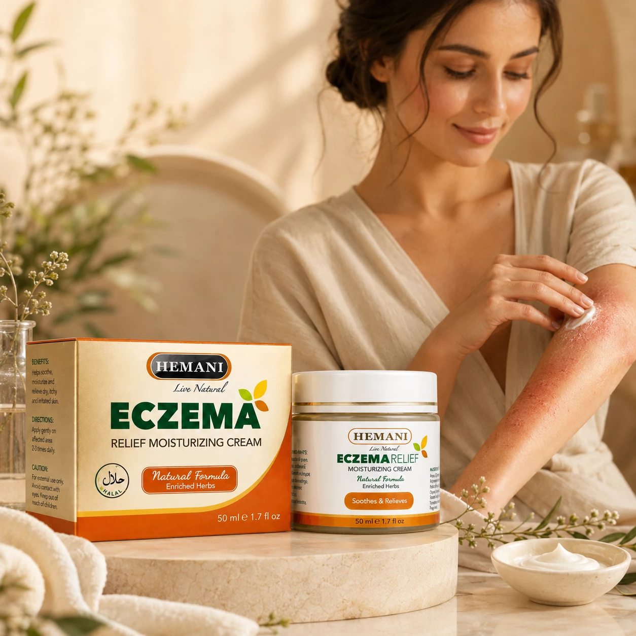 Eczema Cream – Krem kunder Ekzemes (majasilit)  50 ml