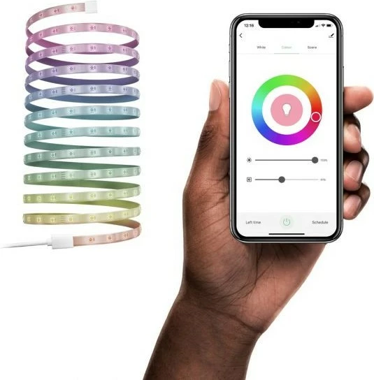 Dritë LED Hombli RGB 5m, Smart, Wi-Fi, e bardhë