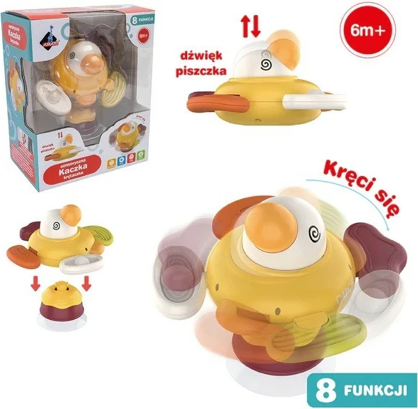 Lodër ndijore interaktive ASKATO, model 122946, plastikë & silikon, shumëngjyrëshe