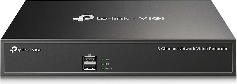 Regjistrues video rrjeti TP-Link VIGI 8 kanale, 1920 x 1080, i zi
