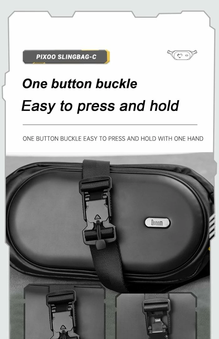 Çantë Me Ekran Led DIVOOM Pixoo slingbag-C