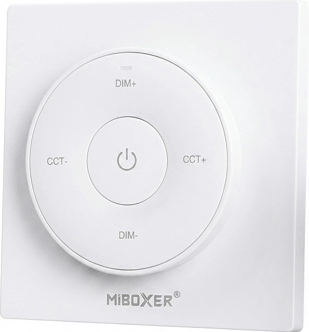 Telekomandë LED Miboxer Mini Remote 2.4GHz, Dual White (CCT), e bardhë