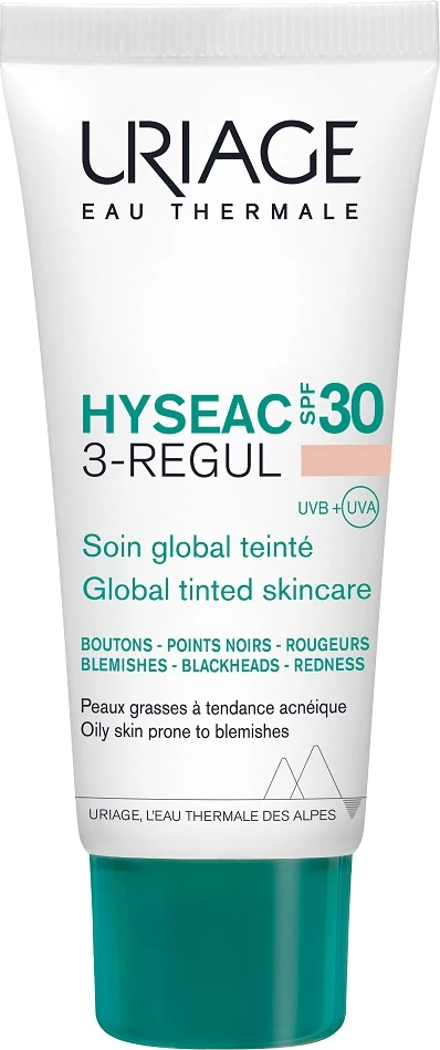 Krem për fytyrë për femra URIAGE Hyseac 3-Regul Soothing Toning Care Cream SPF30, 40ml
