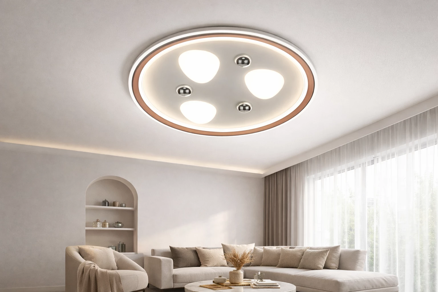 Abazhure LED tavani 2329