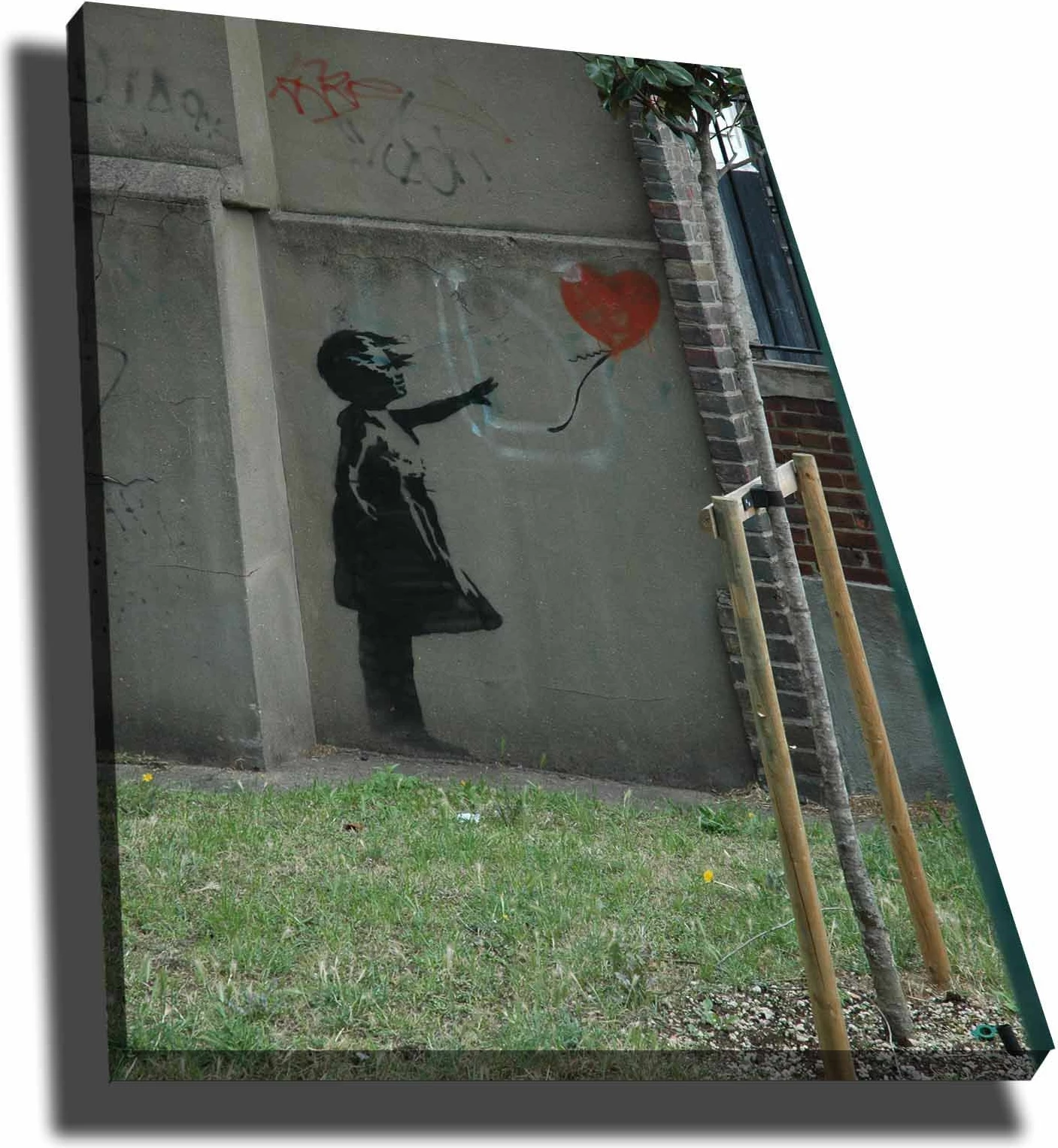 Pikturë dekorative në kanavacë, shumëngjyrëshe, 70x100cm, 70100BANKSY008