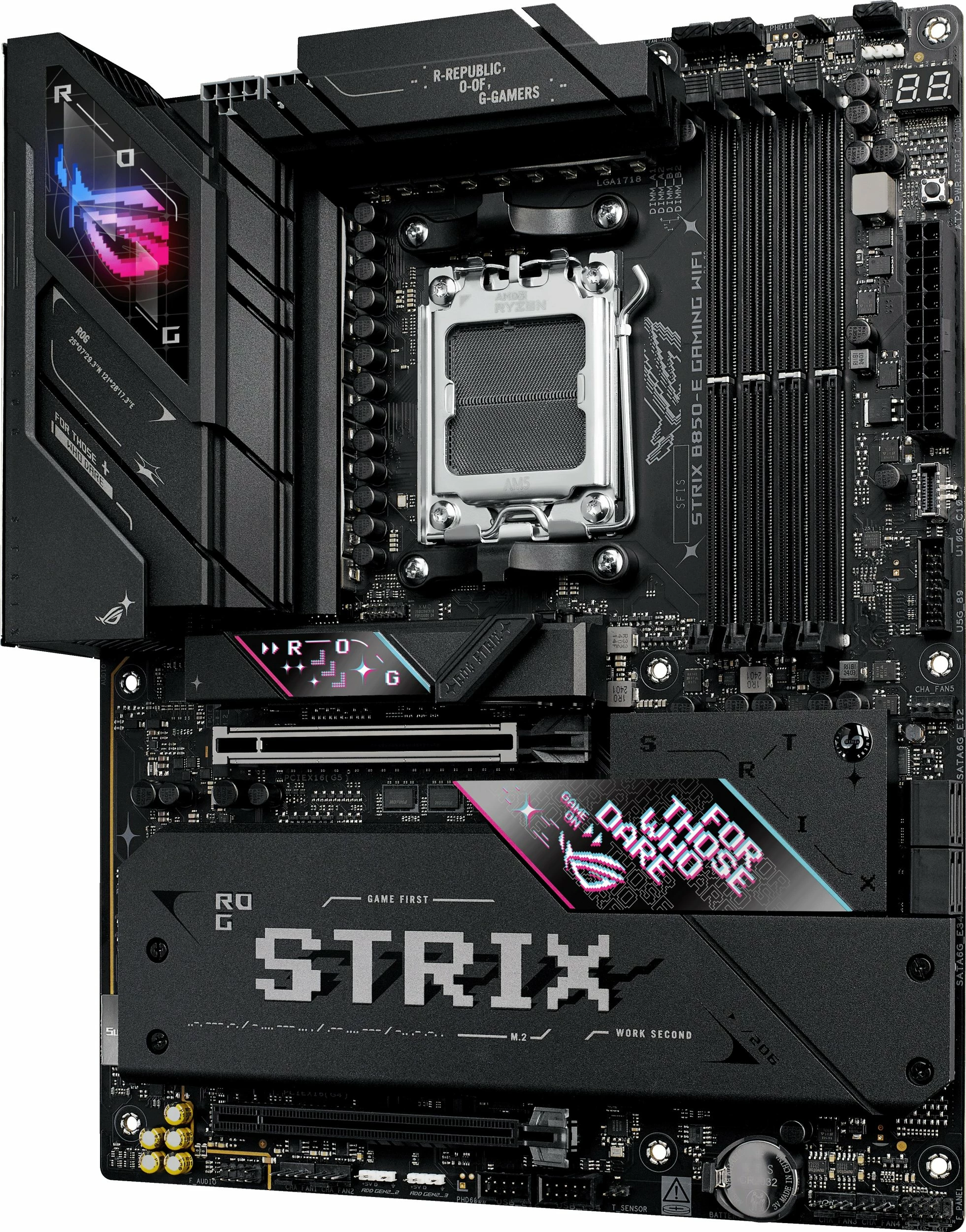 Pllakë amë Asus ROG Strix B850-E Gaming WiFi, AM5, ATX, DDR5